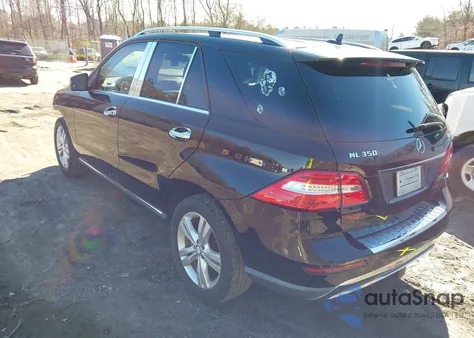 2015 Mercedes-Benz Ml 350 4Matic from USA, damaged, VIN 4JGDA5HB4FA464294
